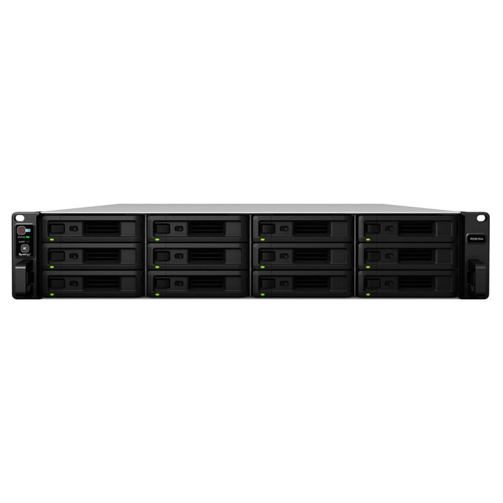 SYNOLOGY INC. RS 12-BAY 2U XS XEON D-1521 QC 2.4 GHZ 8GB